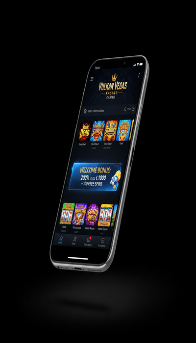 Vulkan Vegas Kasino Kasino na smartphonu