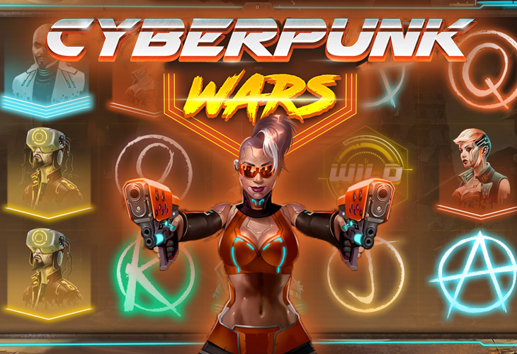 Cyberpunk Wars - Woohoo slot at Vulkan Vegas Kasino Casino