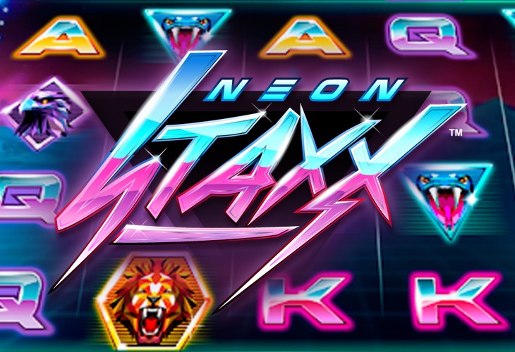 Neon Staxx - NetEnt slot at Vulkan Vegas Kasino Casino